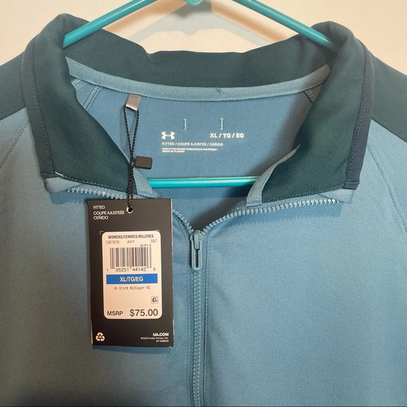 NWT Under Armour Quarter Zip - Picture 4 of 7